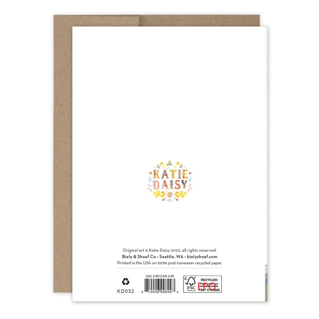 Wild Flower Bouquet Birthday Card