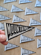 Mountains Pennant Patch