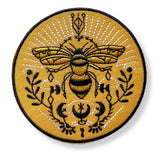 Bee Embroidery Sticker Patch