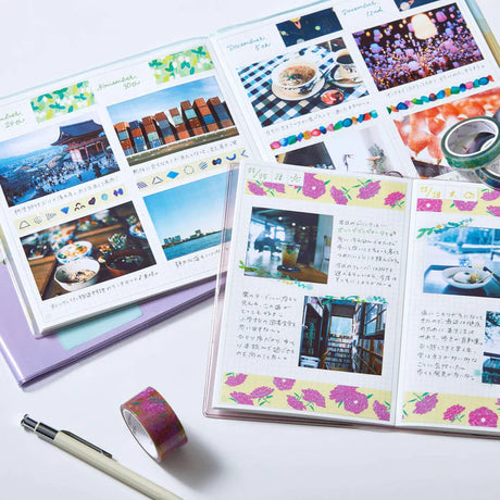 SODA Transparent Masking Tape - Flower Garden