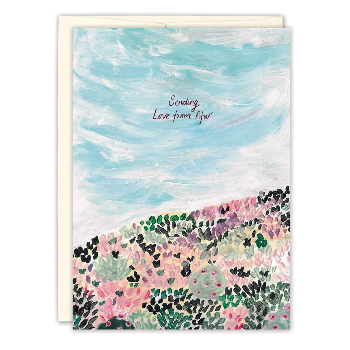 Sending Love from Afar Sympathy Card