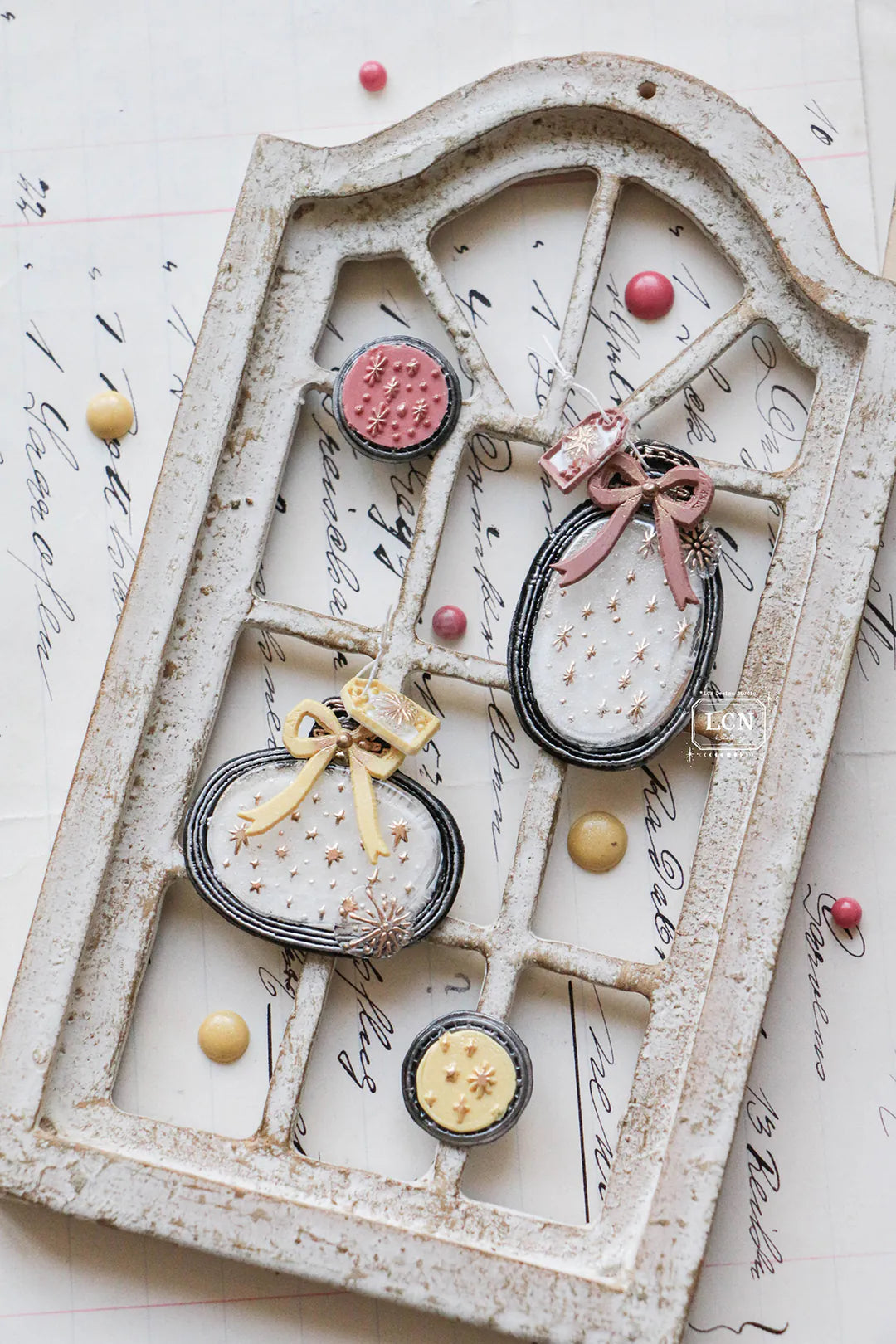 LCN Wax Seal Stamp Set - Embroidery Hoop Horizontal