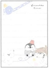 Penguin, Otter, Bear Arts & Craft Time Mini Notepad