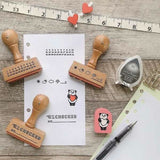 Checked Rubber Stamp