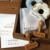 Checked Rubber Stamp