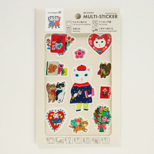 Multi-Sticker Yumi Kitagishi - Art Time