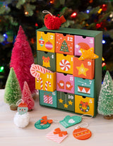 Craft your way to Christmas with the 12 Crafts of Christmas Advent Calendar. Countdown to December 25th with a daily craft surprise! Inside each of the twelve drawers is a fun and easy festive project a child can complete independently, or you can share the experience together.

Every day, a little one can slide open one of the drawers to reveal a felt or pom-pom activity. 
