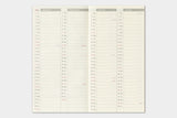 TRAVELER'S notebook 2027 Weekly + Memo Diary (Regular Size)

Welcome the upcoming year in high spirits with TRAVELER'S notebook 2027 Diary lineup where each notebook becomes unique by adding your personal flare!