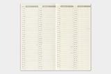 TRAVELER'S notebook 2027 Weekly Vertical Diary (Regular Size)

Welcome the upcoming year in high spirits with TRAVELER'S notebook 2027 Diary lineup where each notebook becomes unique by adding your personal flare!