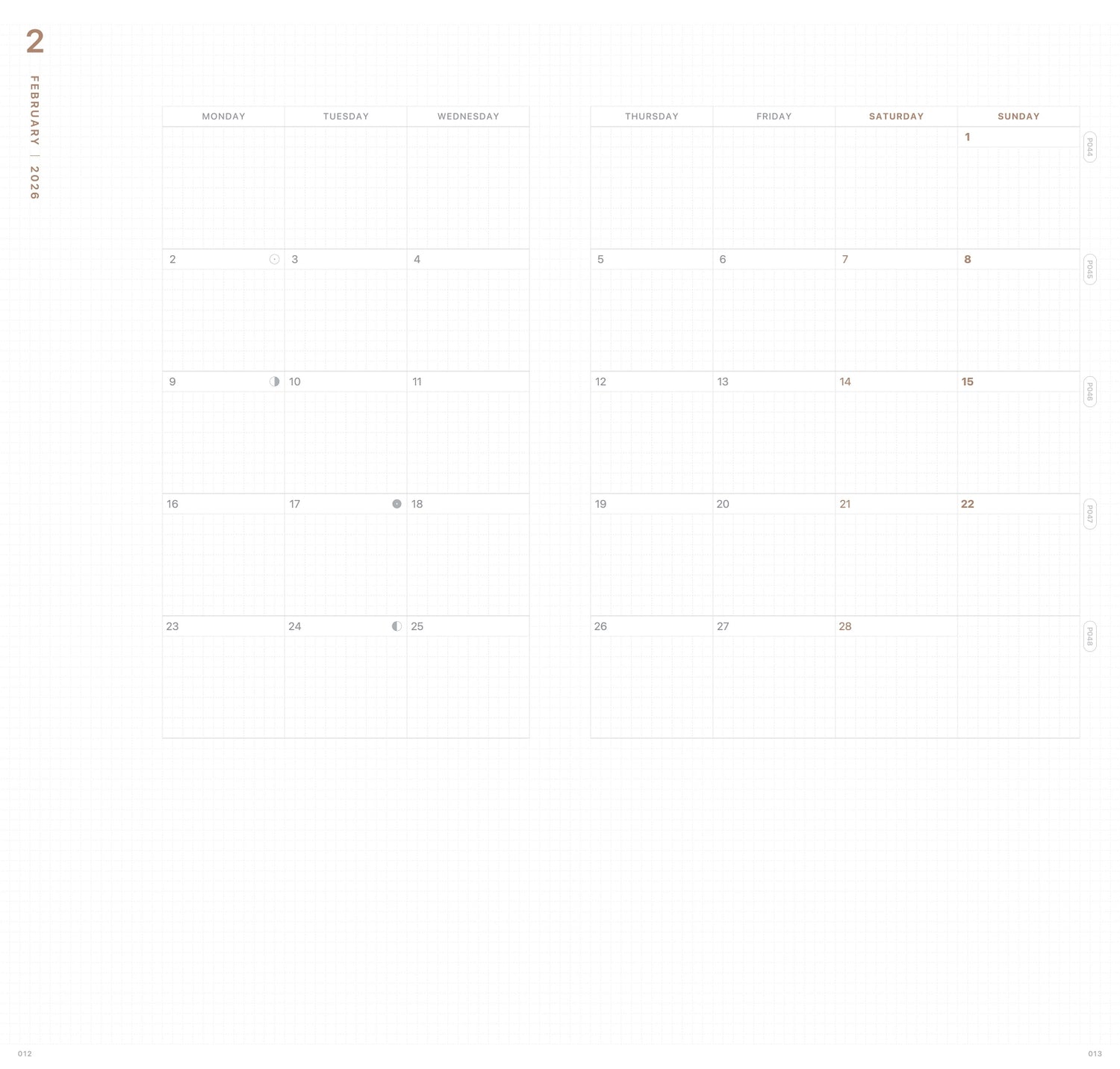 Take A Note 2026 Slim Biweek Planner (Shipping Now)