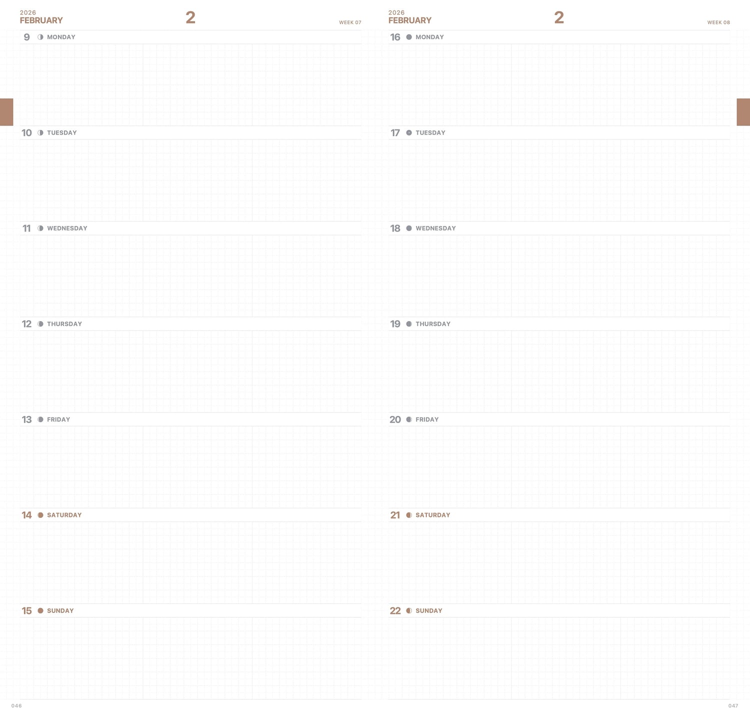 Take A Note 2026 Slim Biweek Planner (Shipping Now)