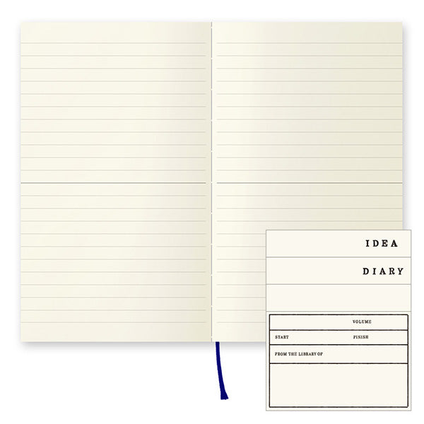 Midori MD Notebook Lined B6 Slim
