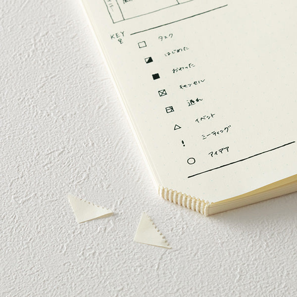 Midori MD Notebook Journal Codex 1 Day 1 Page A5 - Dot Grid