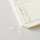 Midori MD Notebook Journal Codex 1 Day 1 Page A5 - Dot Grid