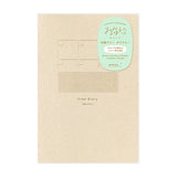 Yuru Log Notebook - Monthly & Grid Day-free Diary
