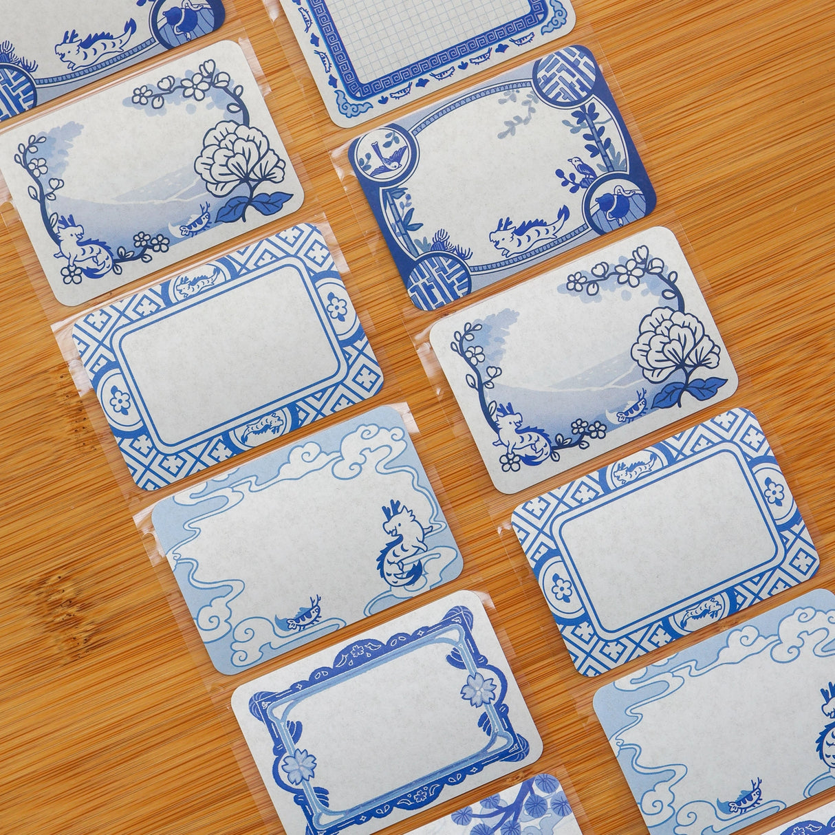 Chinese Porcelain Paper Labels Sticker Roll