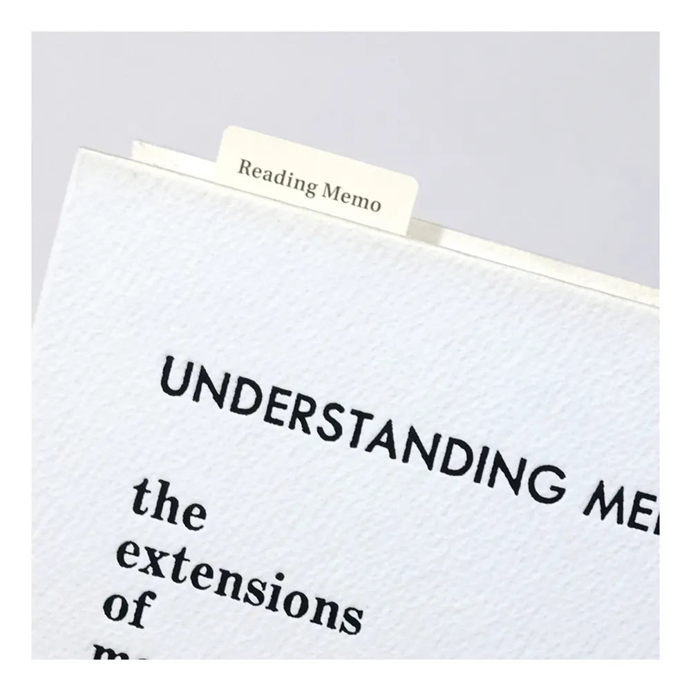 Laconic Style Bookmark - Planning/Memo