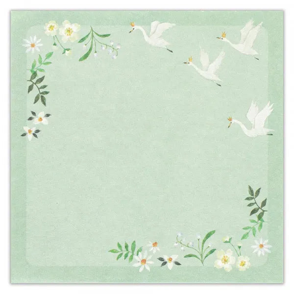 Six Swans Fable Memo Pad