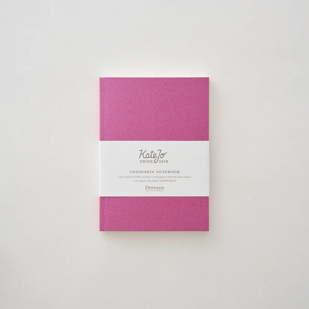 Dressco Onion Skin Notebook - Pink