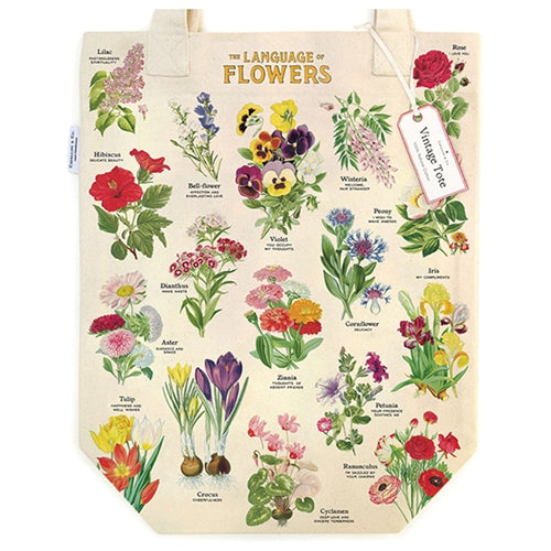 Language of Flowers Tote Bag