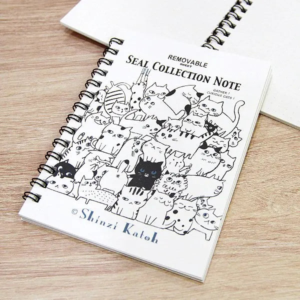 Cat Hill Sticker Album Shinzi Katoh Design