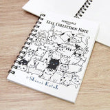 Cat Hill Sticker Album Shinzi Katoh Design