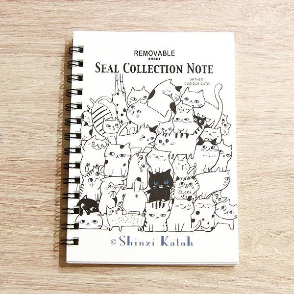 Cat Hill Sticker Album Shinzi Katoh Design