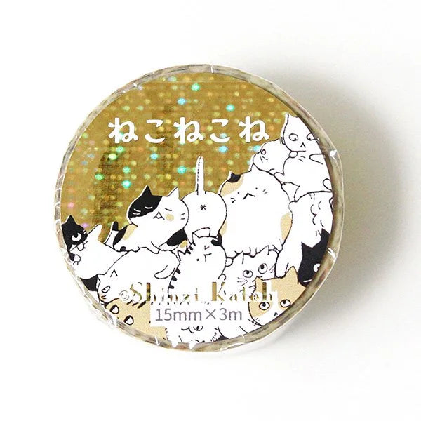 Shinzi Katoh Design - Cat Meeting Neko Washi Tape