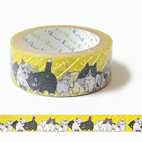 Shinzi Katoh Design - Cat Meeting Neko Washi Tape