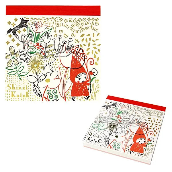 Shinzi Katoh Memo Pad - Bouquet