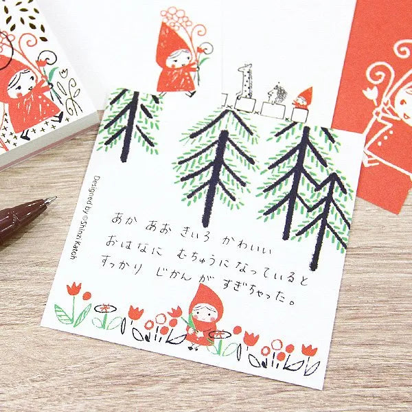 Shinzi Katoh Memo Pad - Bouquet