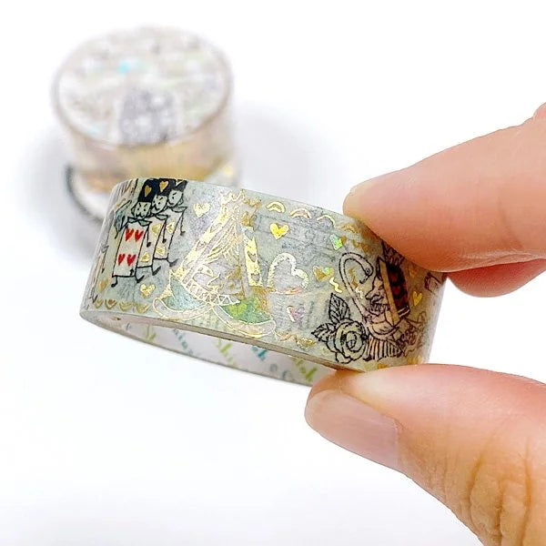Shinzi Katoh Design - Mysterious Alice Queen of Hearts Washi Tape