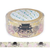 Shinzi Katoh Design - Mysterious Alice Cheshire Cat Washi Tape