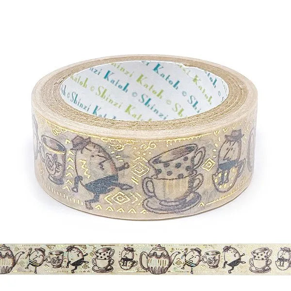 Shinzi Katoh Design - Mysterious Alice Humpty Dumpty Washi Tape