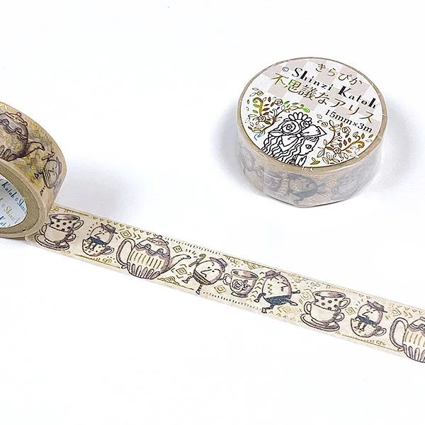 Shinzi Katoh Design - Mysterious Alice Humpty Dumpty Washi Tape