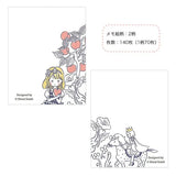 Shinzi Katoh Book Memo Pad - Snow White 2