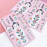 Shinzi Katoh Small Money Envelope -  Kokeshi Doll (3 pcs)