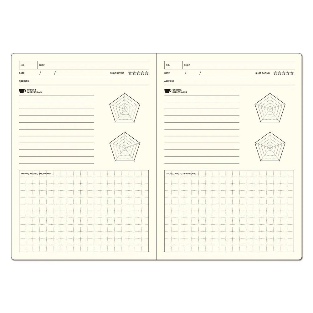 Laconic Style Notebook B6 - Cafe