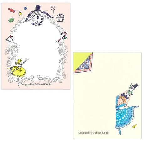 Shinzi Katoh Book Memo Pad - The Nutcracker