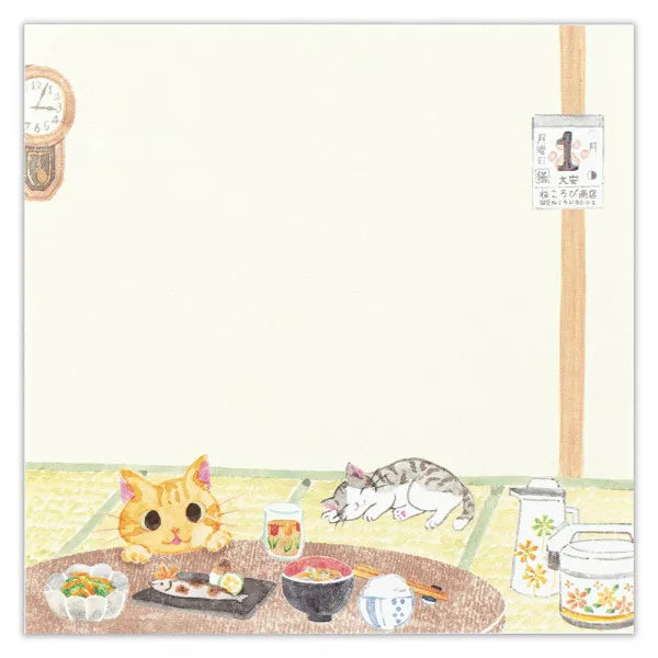 Nekorobi Chibi and Miiko Memo Pad