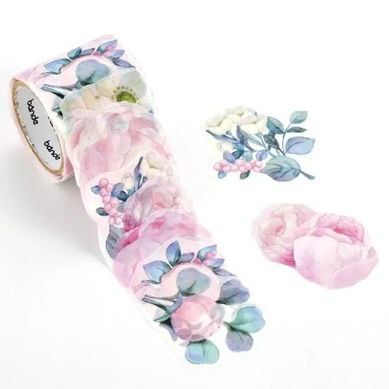 Bande Sticker Roll - Peony Bouquet