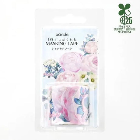 Bande Sticker Roll - Peony Bouquet