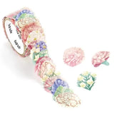 Bande Sticker Roll - Carnation Bouquet Pink