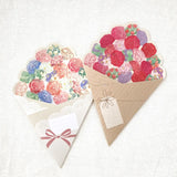 Bande Sticker Roll - Carnation Bouquet Pink