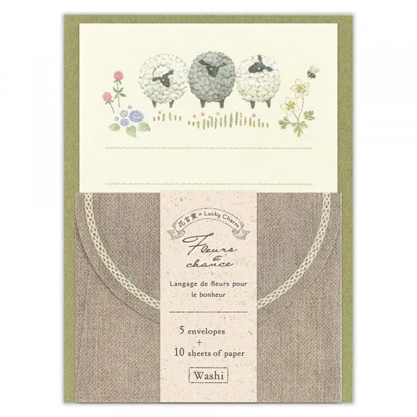 Fleurs & Chance Mini Letter Set - Cher