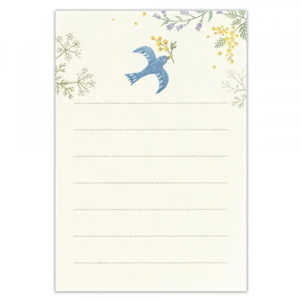 Fleurs & Chance Mini Letter Set - Merci