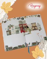 Using Sticker Dimension to Create a Fall Retreat Spread by Rongrong x Zara