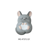 Gray Chinchilla Chopstick Rest / Pen Rest