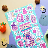 STICKII Bunny Gamers Sticker Sheet