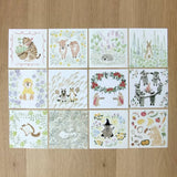 4legs Animal Letter Paper Set B (98 sheets)